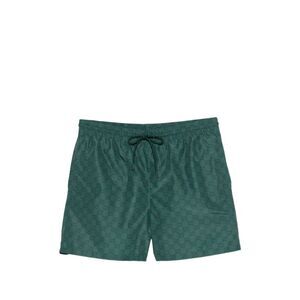 Gucci Men `Gg` Nylon Swim Shorts